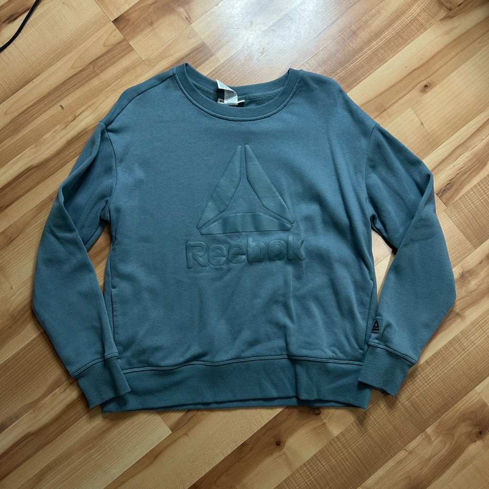 Reebok Womens Crewneck Sweater in Slate Blue